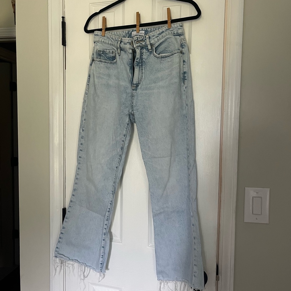LOFT Light Blue Flare Jeans